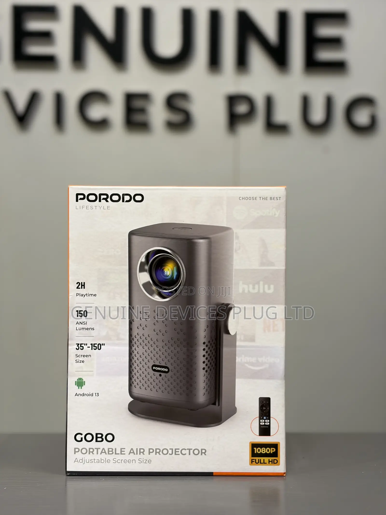 Porodo Lifestyle Gobo Portable Air Projector