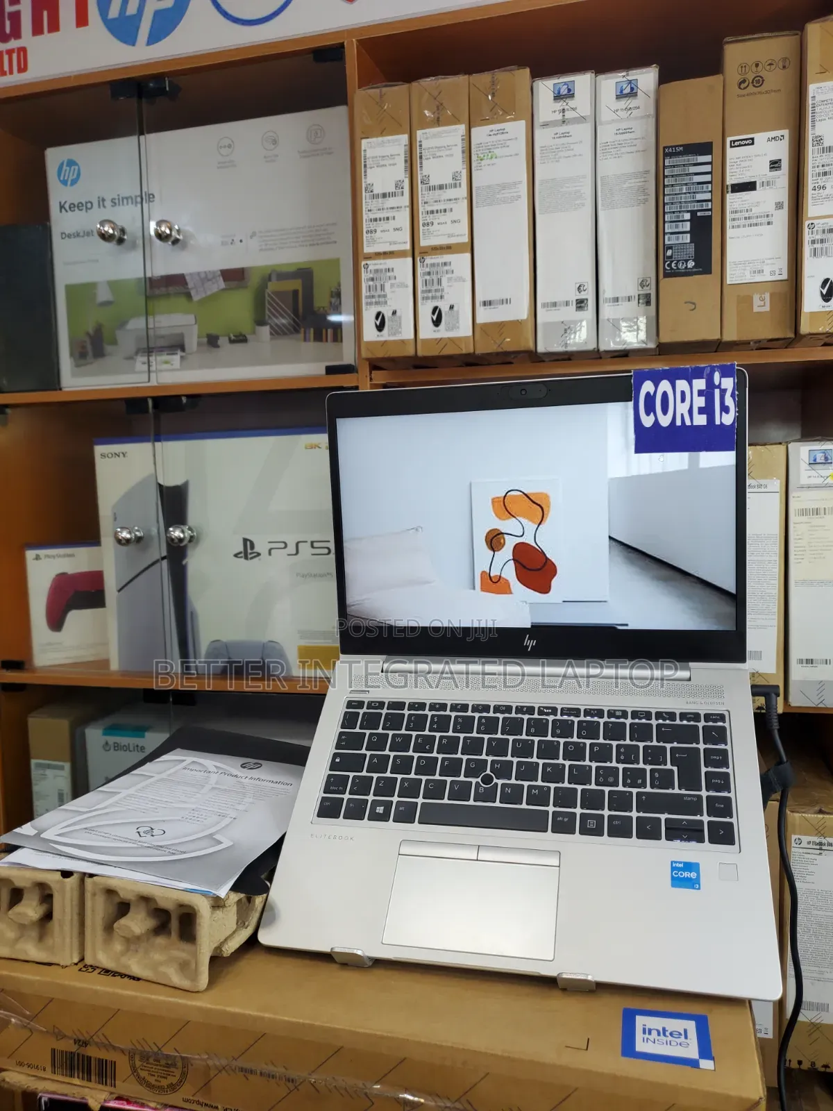 New Laptop HP EliteBook 8470P 16GB Intel Core i3 SSD 512GB