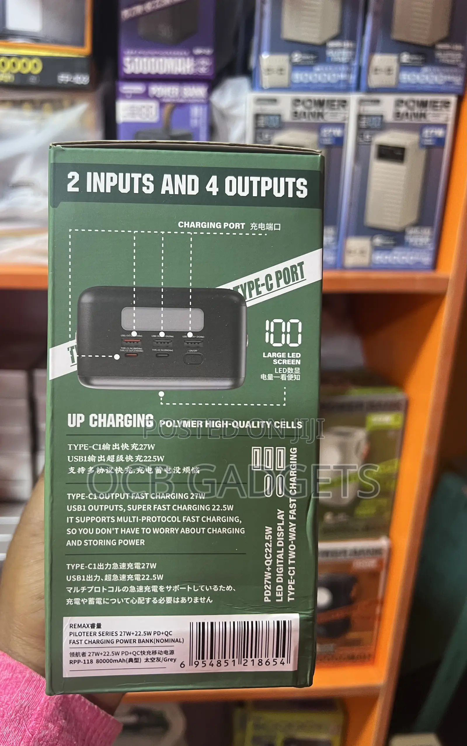 Remax 80000mah Power Bank