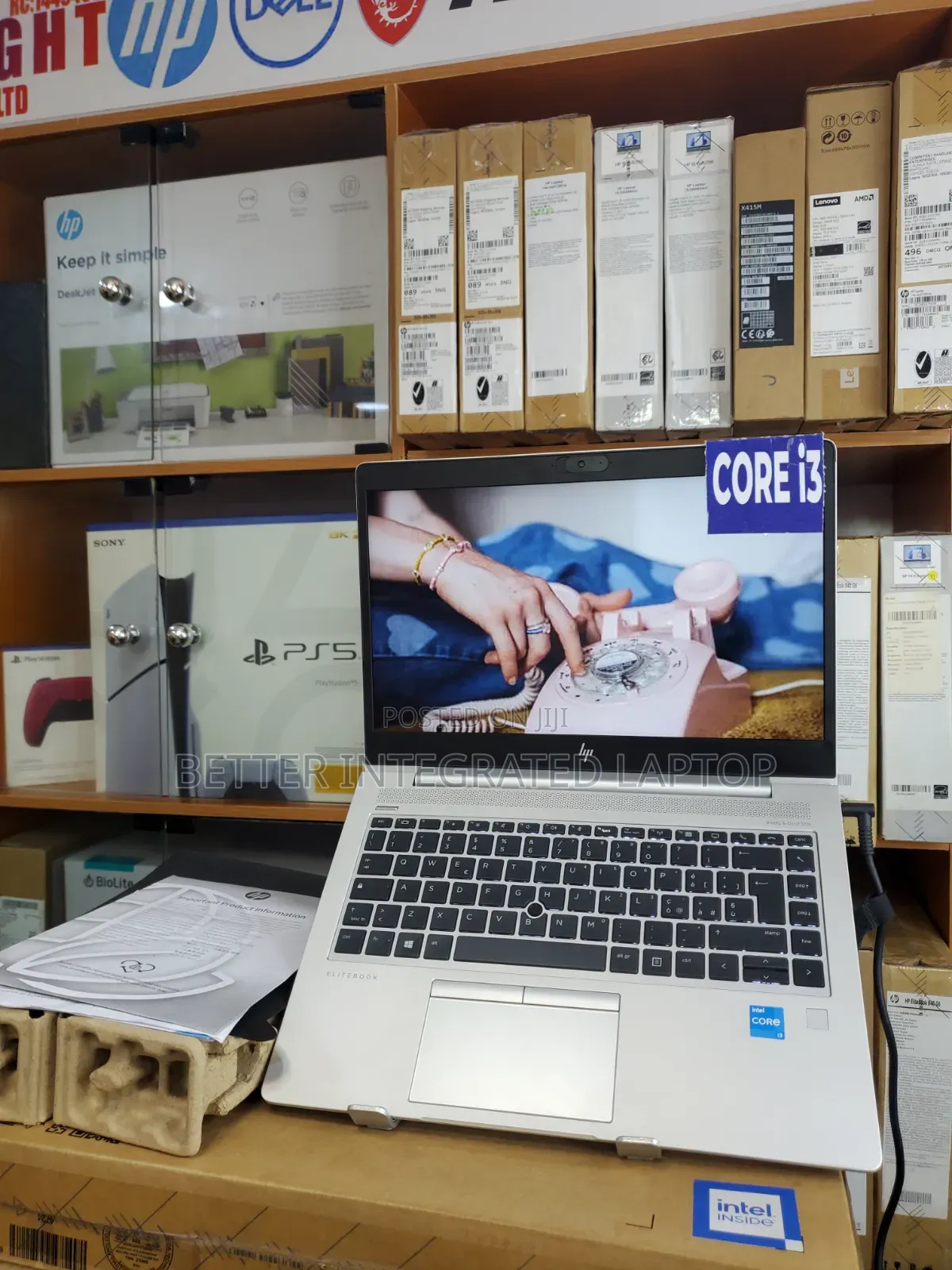 New Laptop HP EliteBook 8470W 4GB Intel Core i3 SSD 256GB