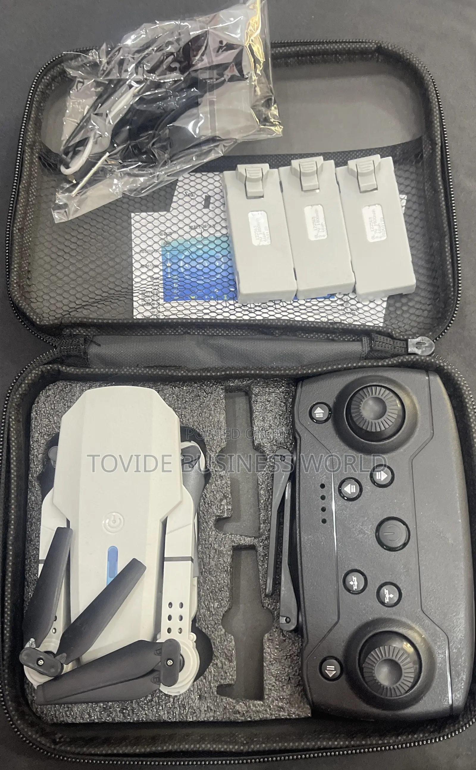E88 Pro Drone + 3 Batteries