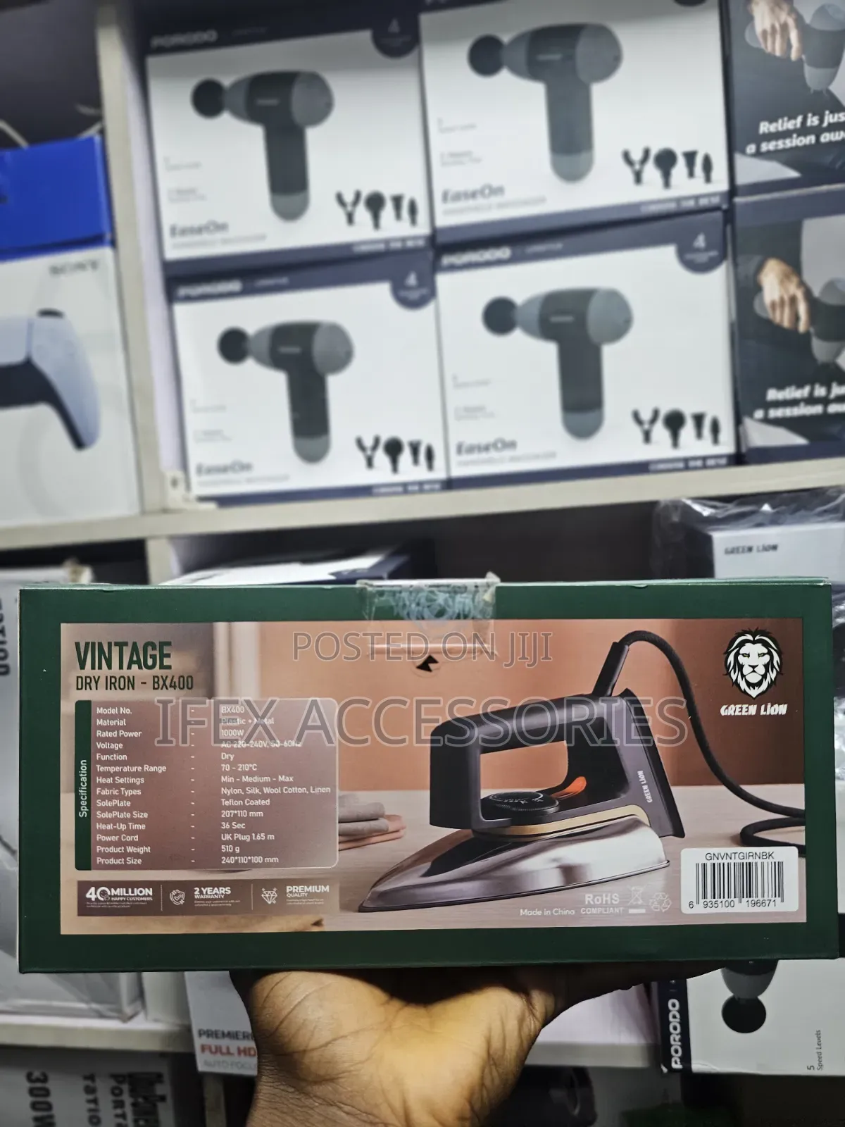 Green Lion Vintage Dry Iron - Bx400