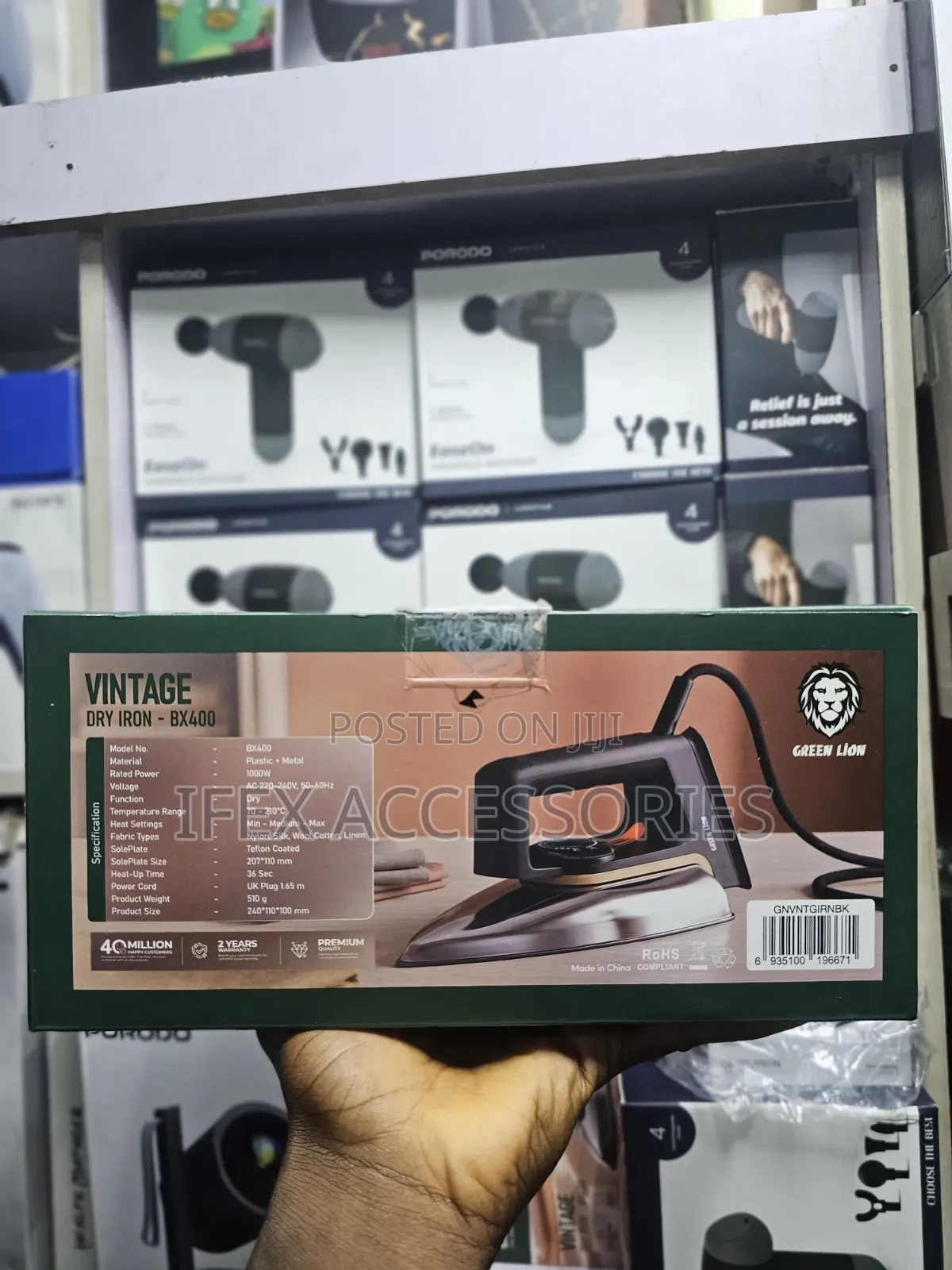 Green Lion Vintage Dry Iron - Bx400