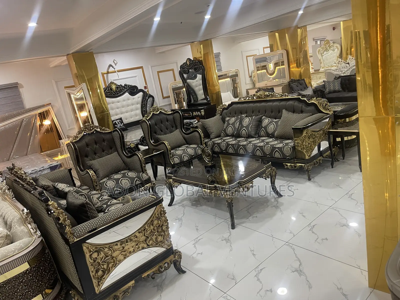 Complete Executive Turkey Sofa Chair Set by (8) Seaters