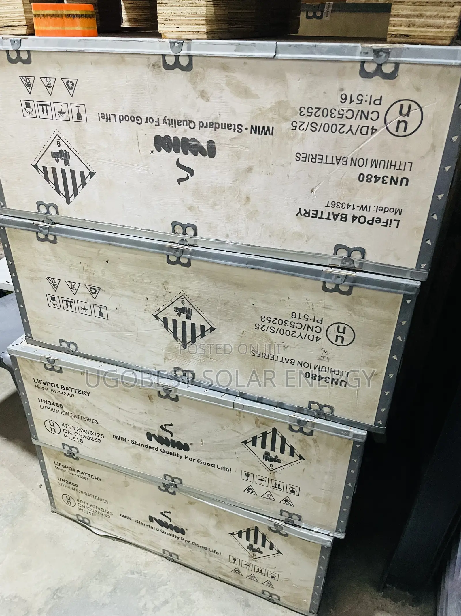 15kwh 51.2v Iwin Lithium Ion Battery