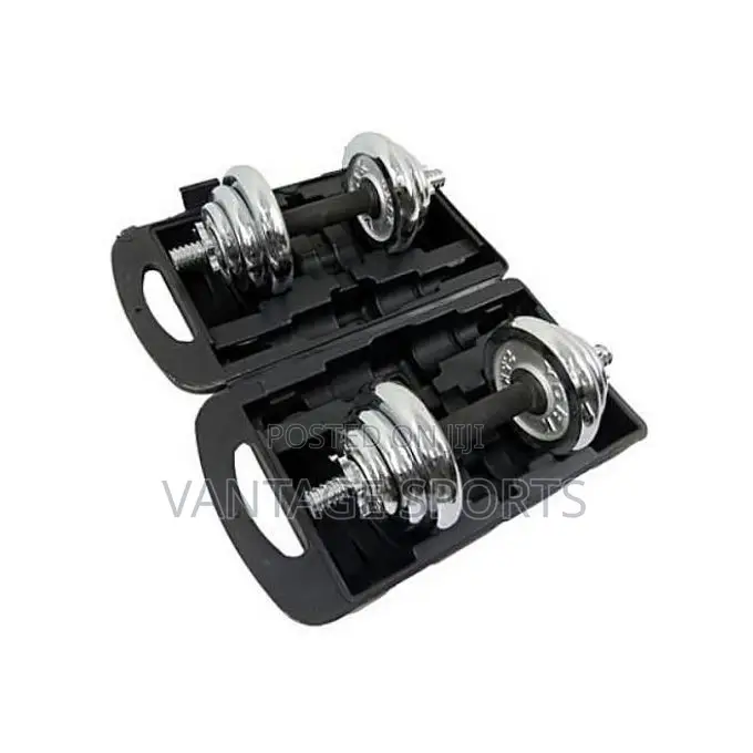 15KG Adjustable Dumbbell Set With Case + FREE Gym Gloves