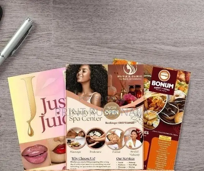 Affordable Flyer, Business Card Sticker Printing in Ajah