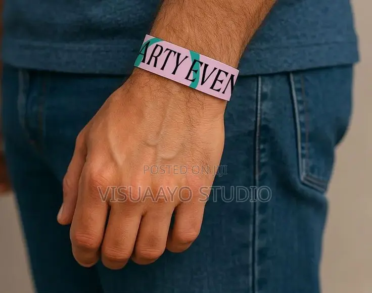 Event Wrist Tags Printing in Nigeria | Custom Wristbands for Events