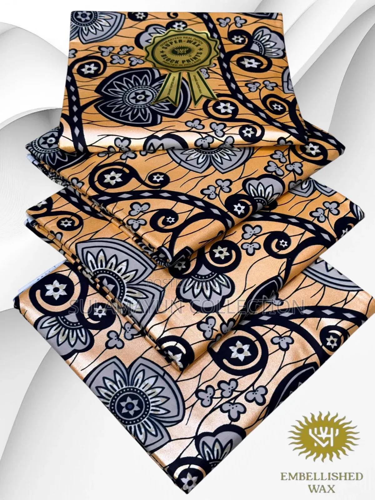 Super Vlisco Embellished Ankara
