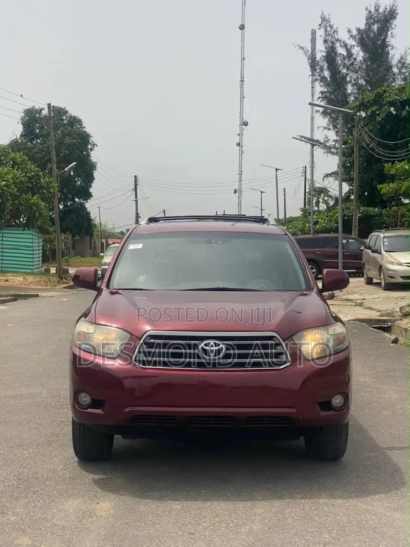 Toyota Highlander Sport 4x4 2009 Red