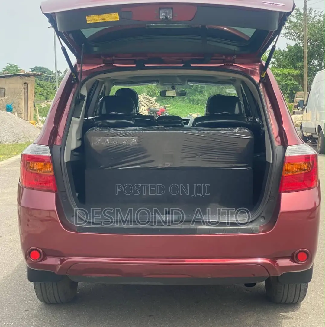 Toyota Highlander Sport 4x4 2009 Red