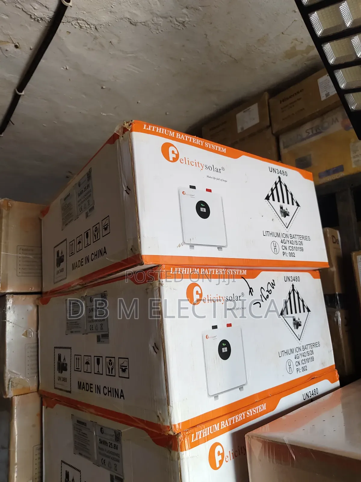 5kwh 24v Felicity Solar Limtom Battery