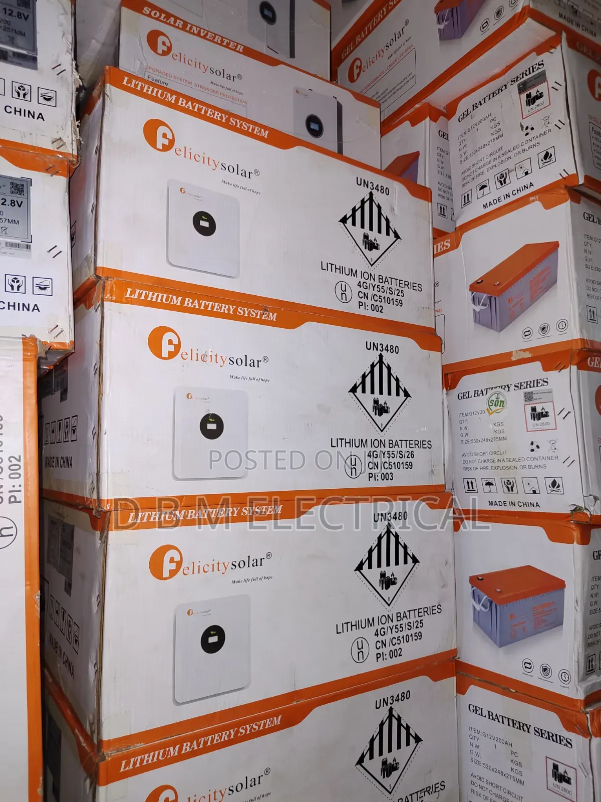 Felicity 5kwh 24v Felicity Solar Limtom Battery