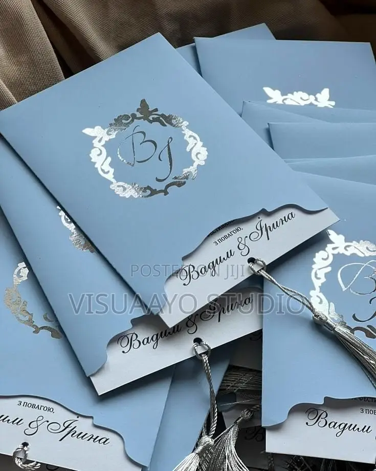 Wedding Invitation Cards in Nigeria | Custom, Elegant Romantic Design
