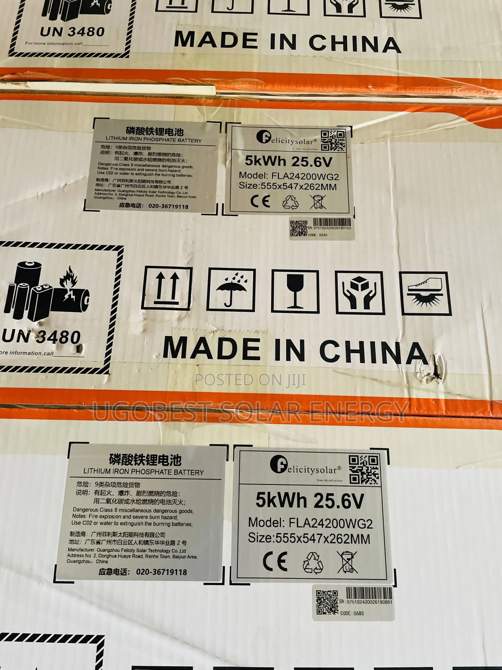 5kwh 24v Felicity Lithium Ion Battery