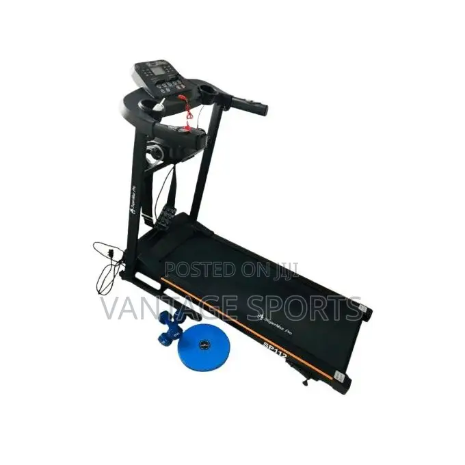 2HP Multifunction Treadmill With Massager, Twister, Dumbbells MP3