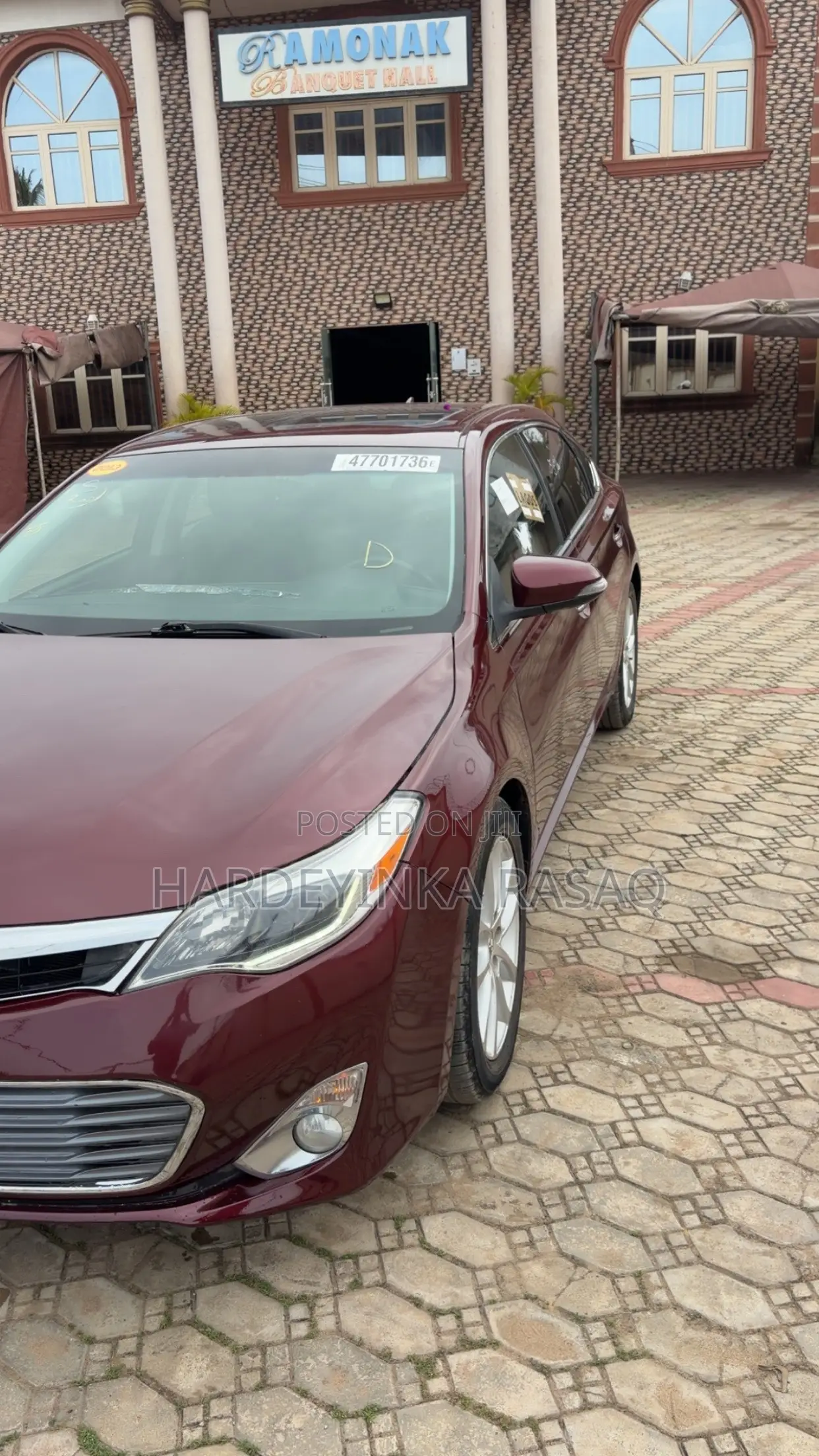 Toyota Avalon Limited 4dr Sedan (3.5L 6cyl 6A) 2014 Burgundy