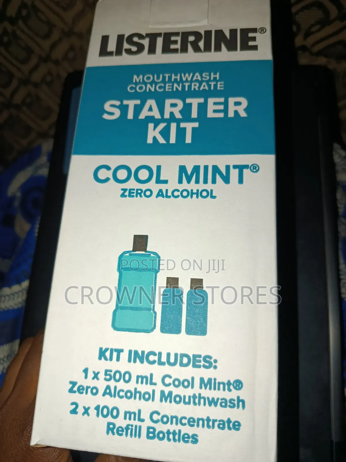 LISTERINE COOL MINT ZERO Mouthwash Concentrate Starter Kit