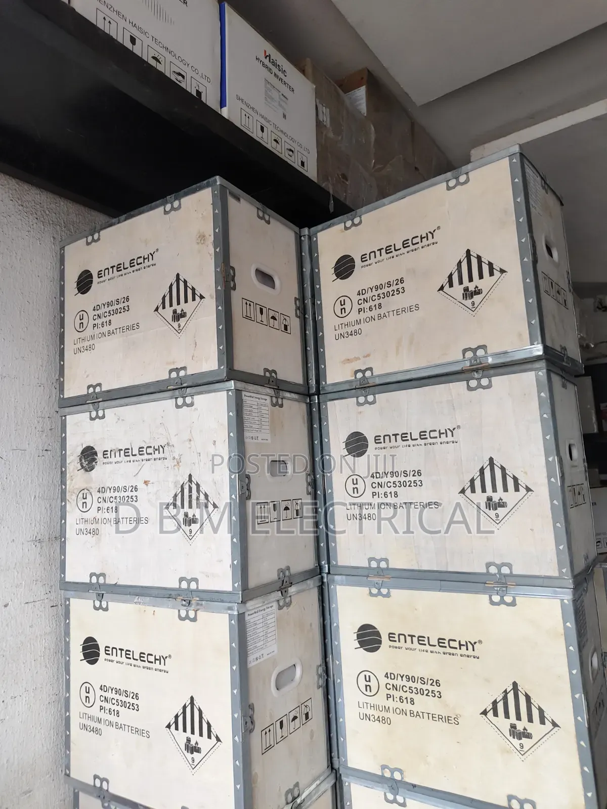 ENTELECHY Solar Limtom Battery 5kwh 24v