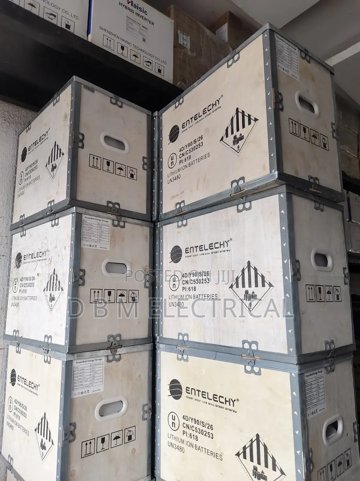 5kwh 24v Entelechy Solar Lithium Battery