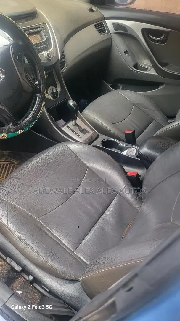 Hyundai Elantra 2013 Blue