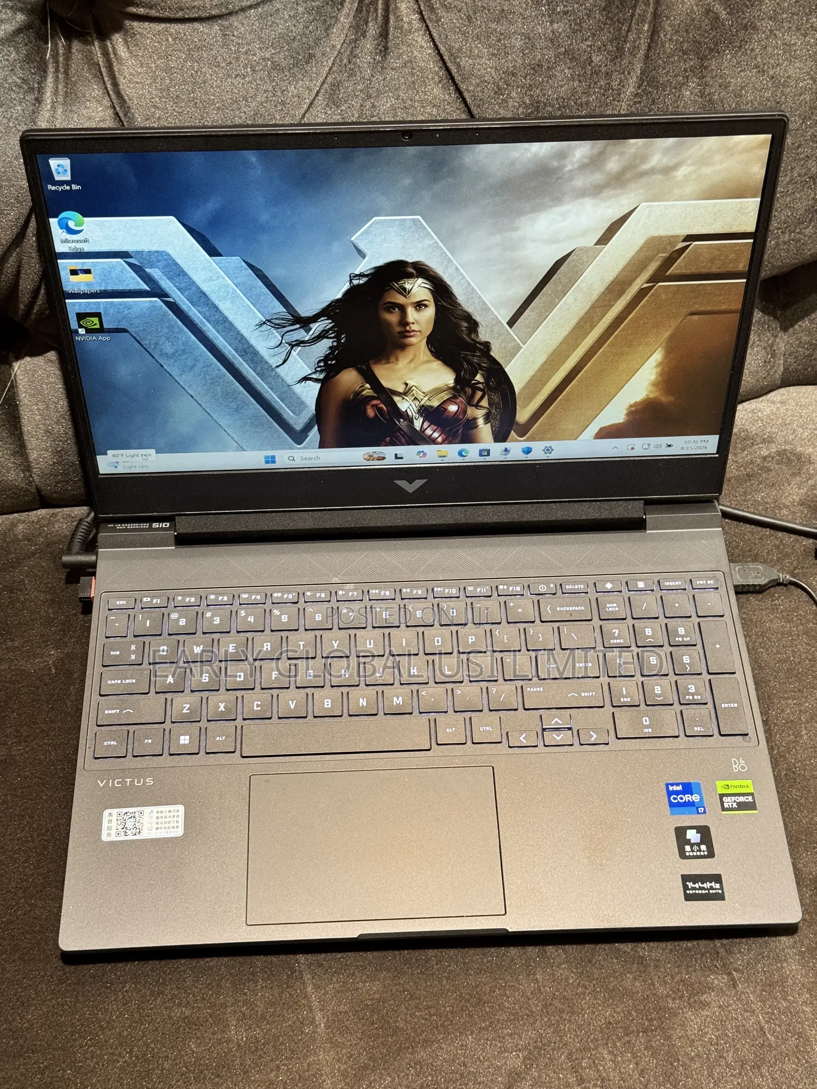 Laptop HP Victus 16 16GB Intel Core i7 SSD 512GB