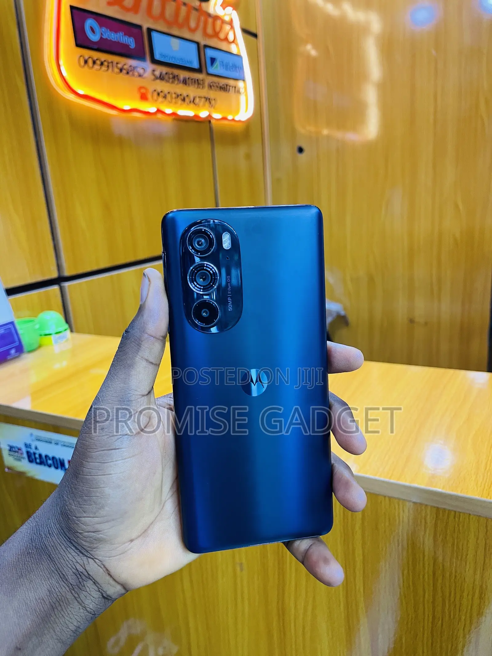 Motorola Edge+ 5G UW (2022) 128 GB Blue