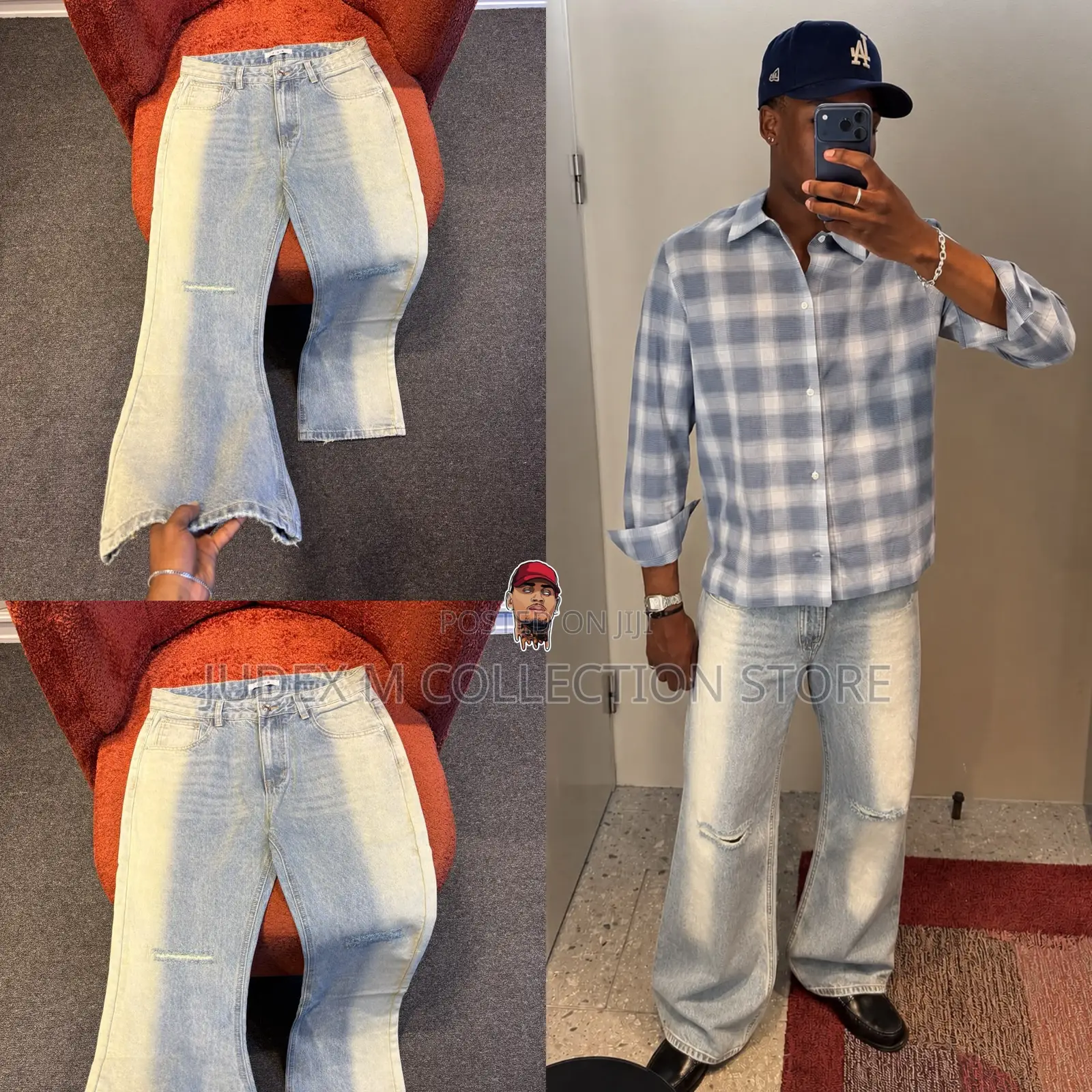 New Authentic Relaxed Fashionista Baggy Jean