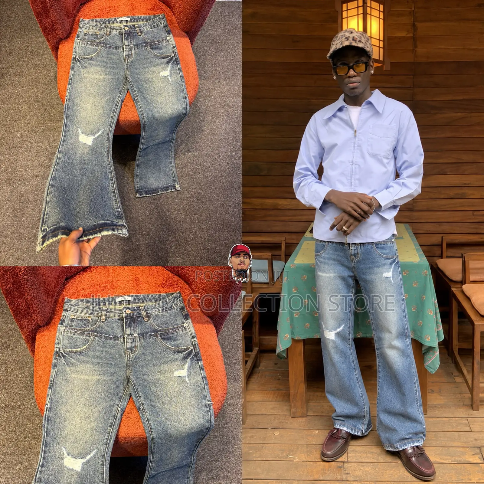 New Authentic Relaxed Fashionista Baggy Jean