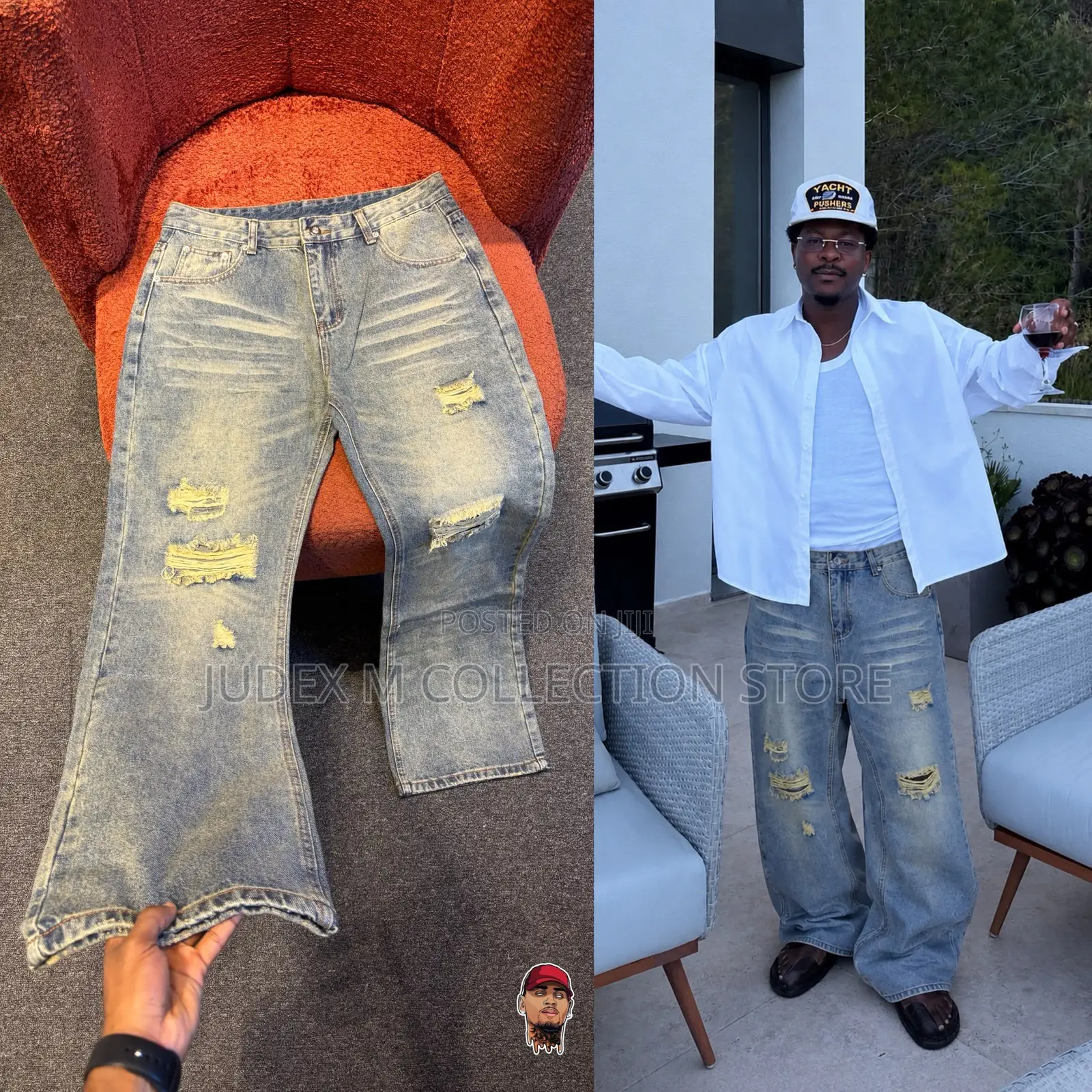 New Authentic Relaxed Fashionista Baggy Jean