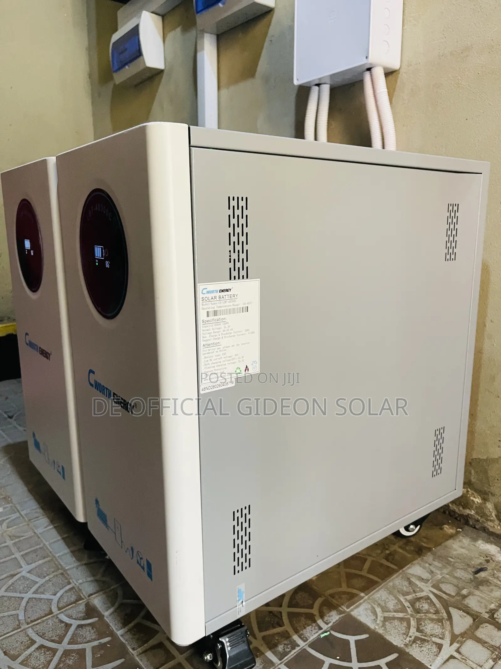 CWORTH 15kwh Lithium Ion Battery 300A