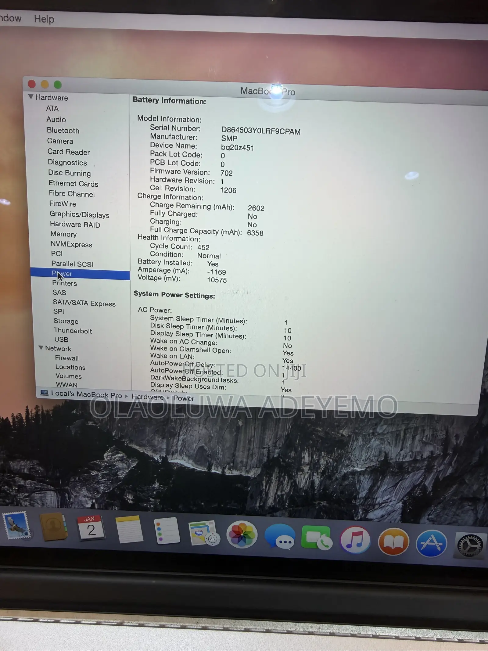 Laptop Apple MacBook Pro 2014 16GB Intel Core i7 SSD 512GB