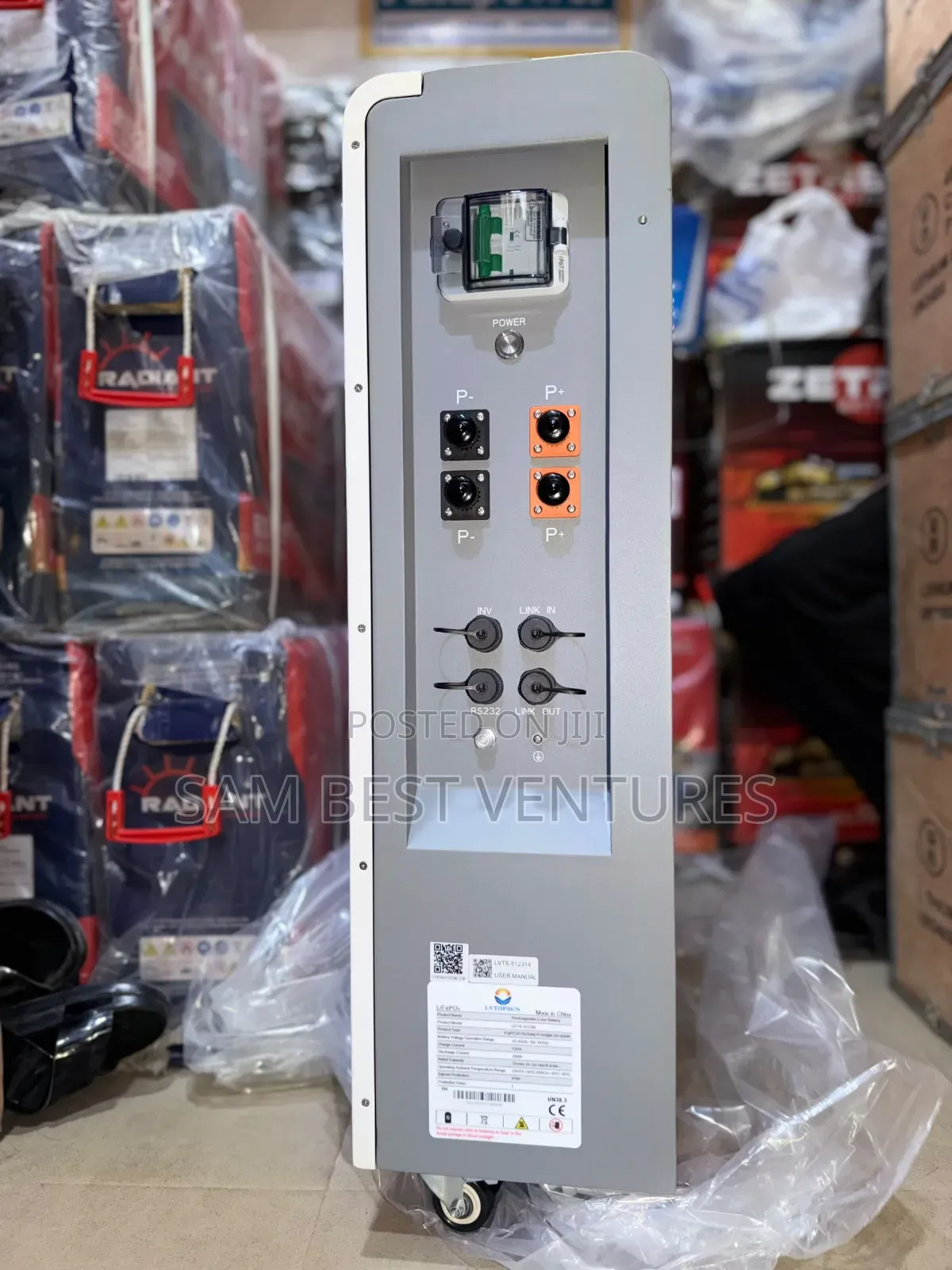 16kwh 48v Lvtopson Solar Lithium Batteries