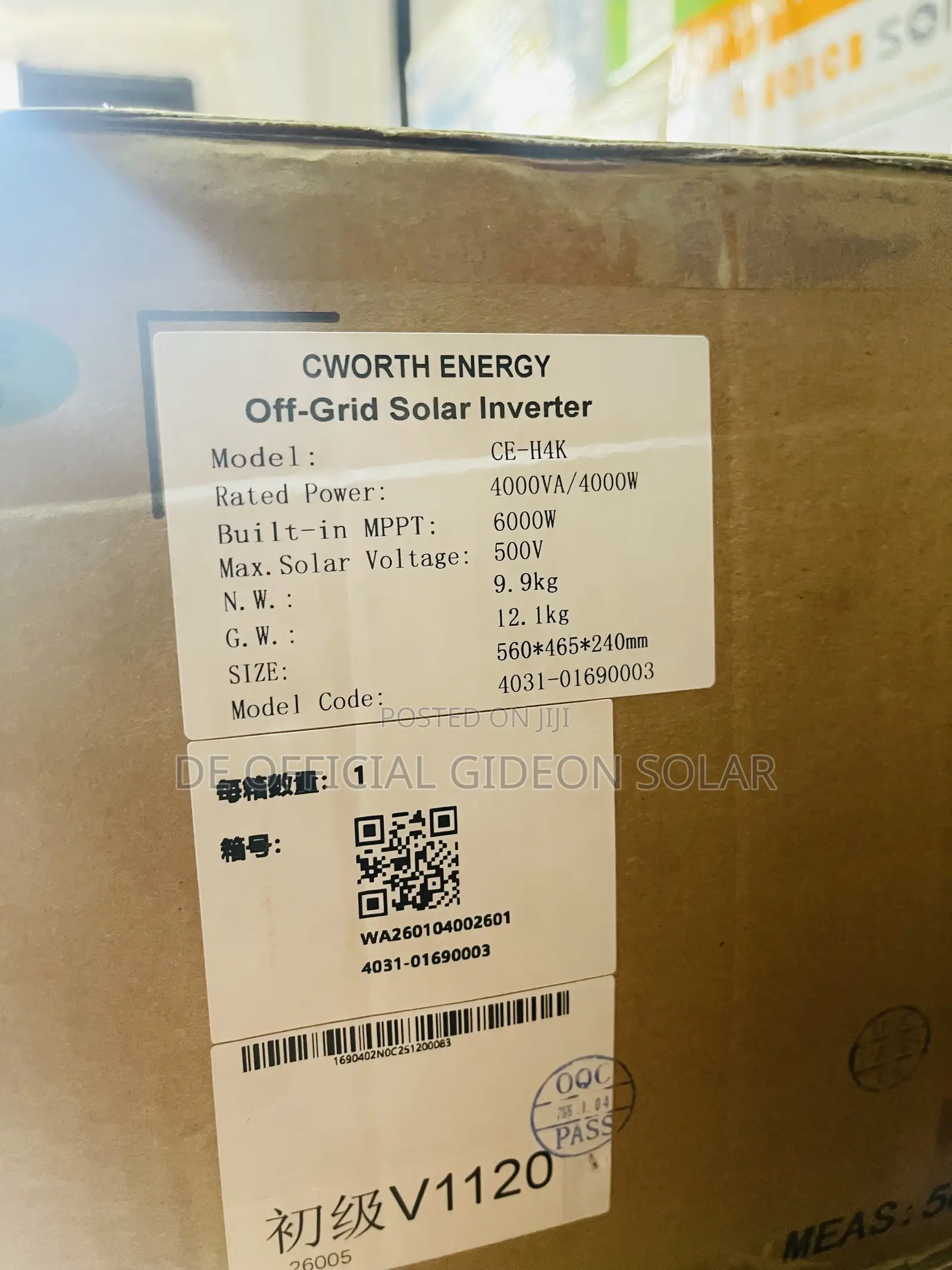 Cworth 6kva Hybrid Inverter Eco