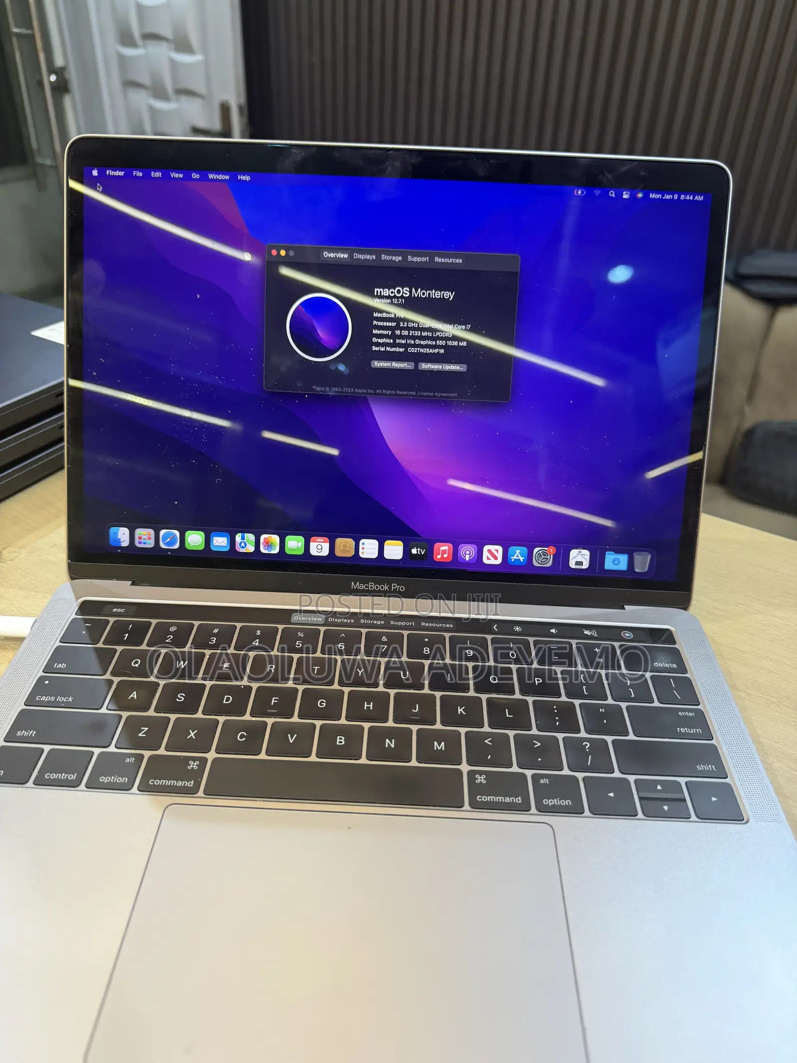 Laptop Apple MacBook Pro 2016 16GB Intel Core i7 SSD 1T