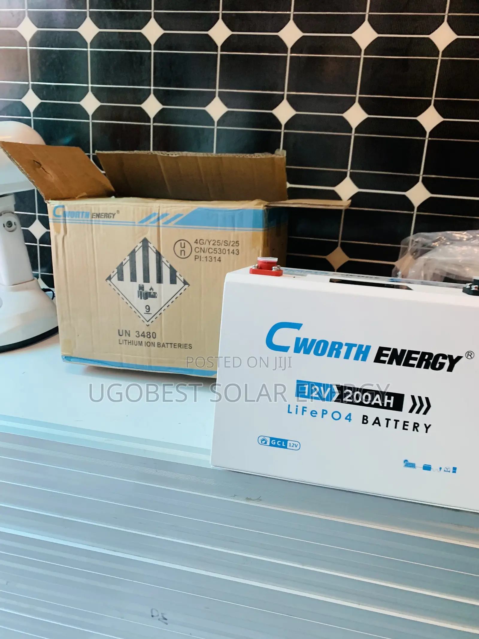 Cworth Lithium Ion Battery 200ah 12v 2.5kwh