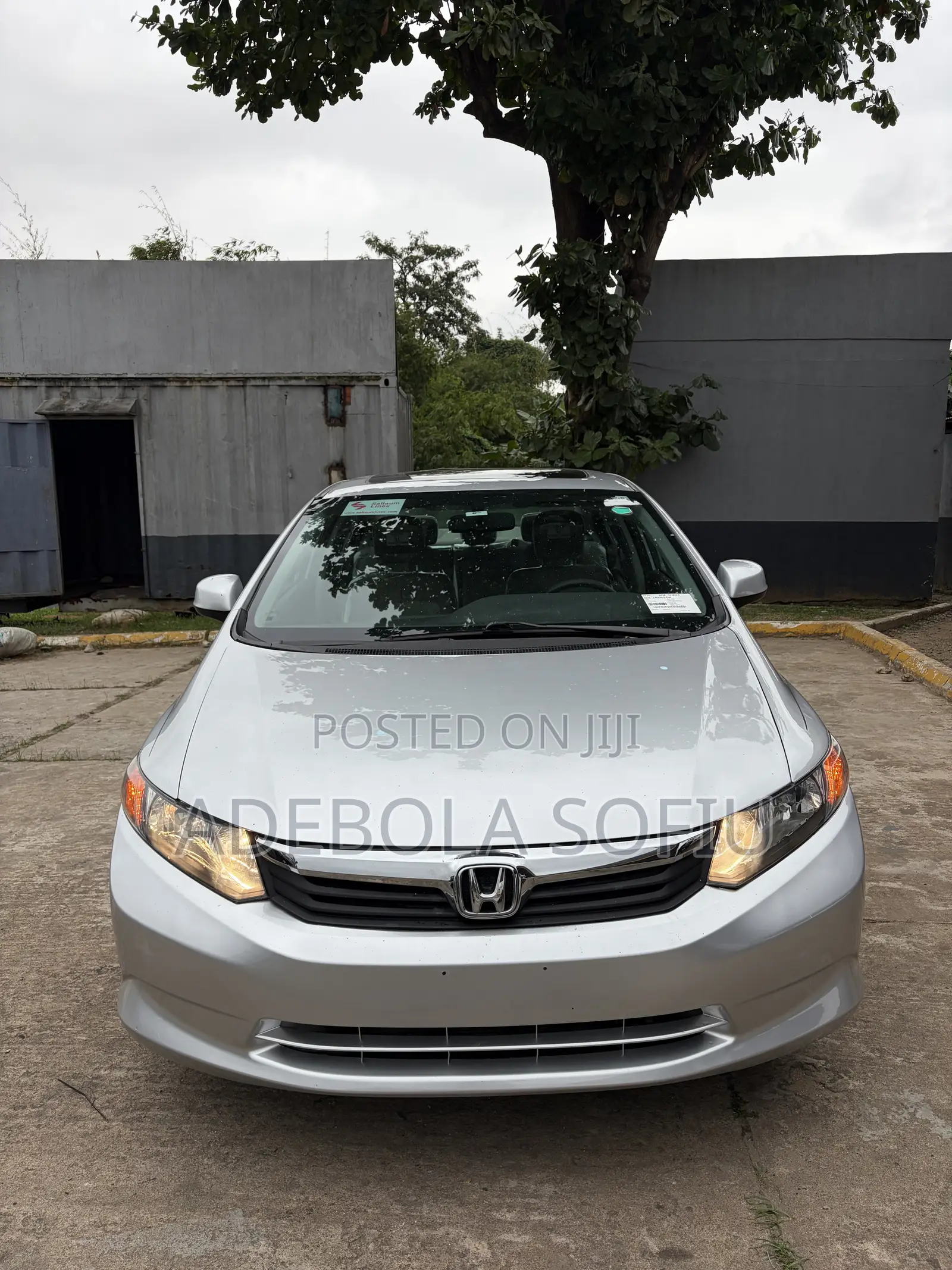 Honda Civic Sedan EX 2013 Silver