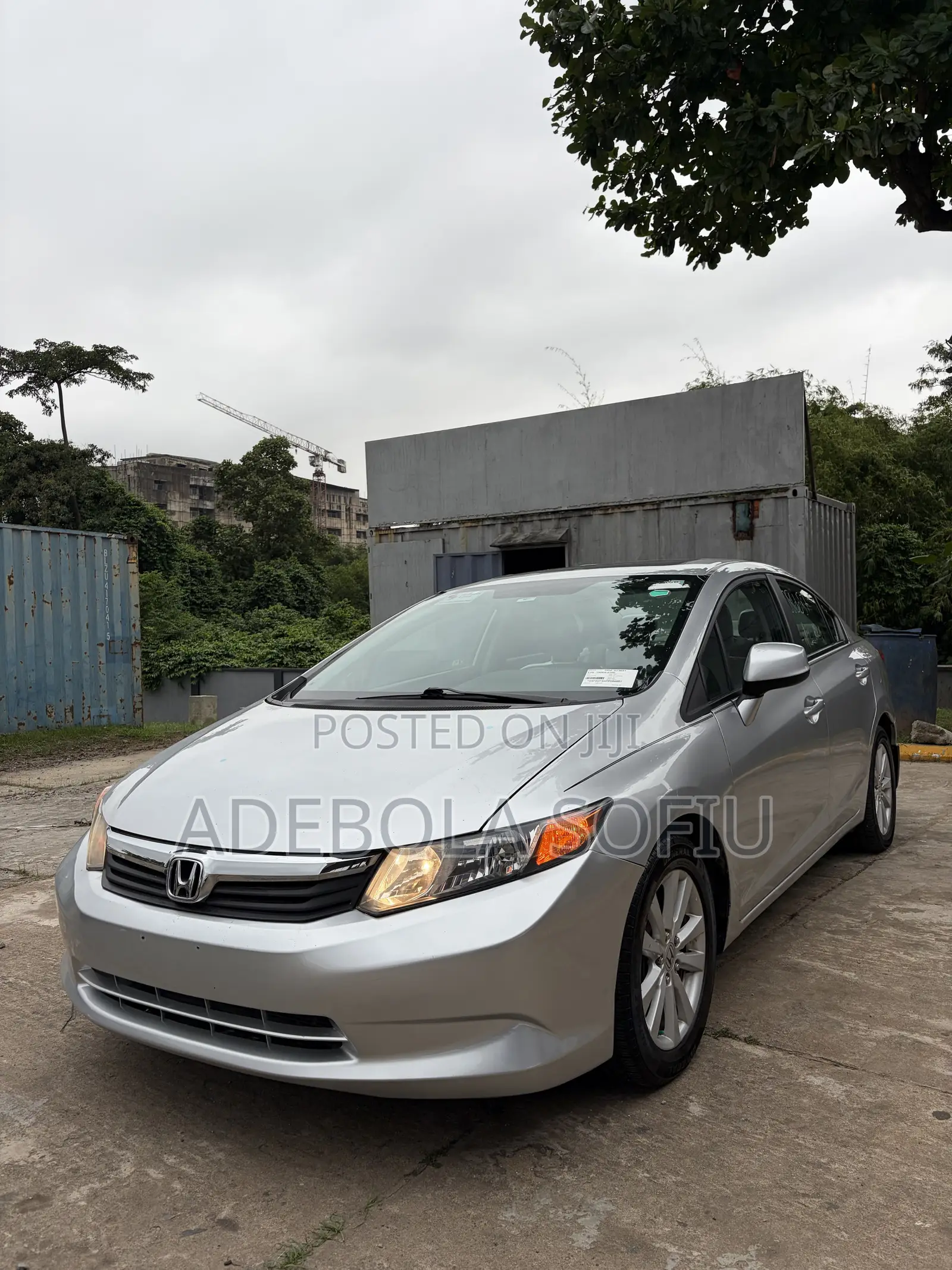 Honda Civic Sedan EX 2013 Silver