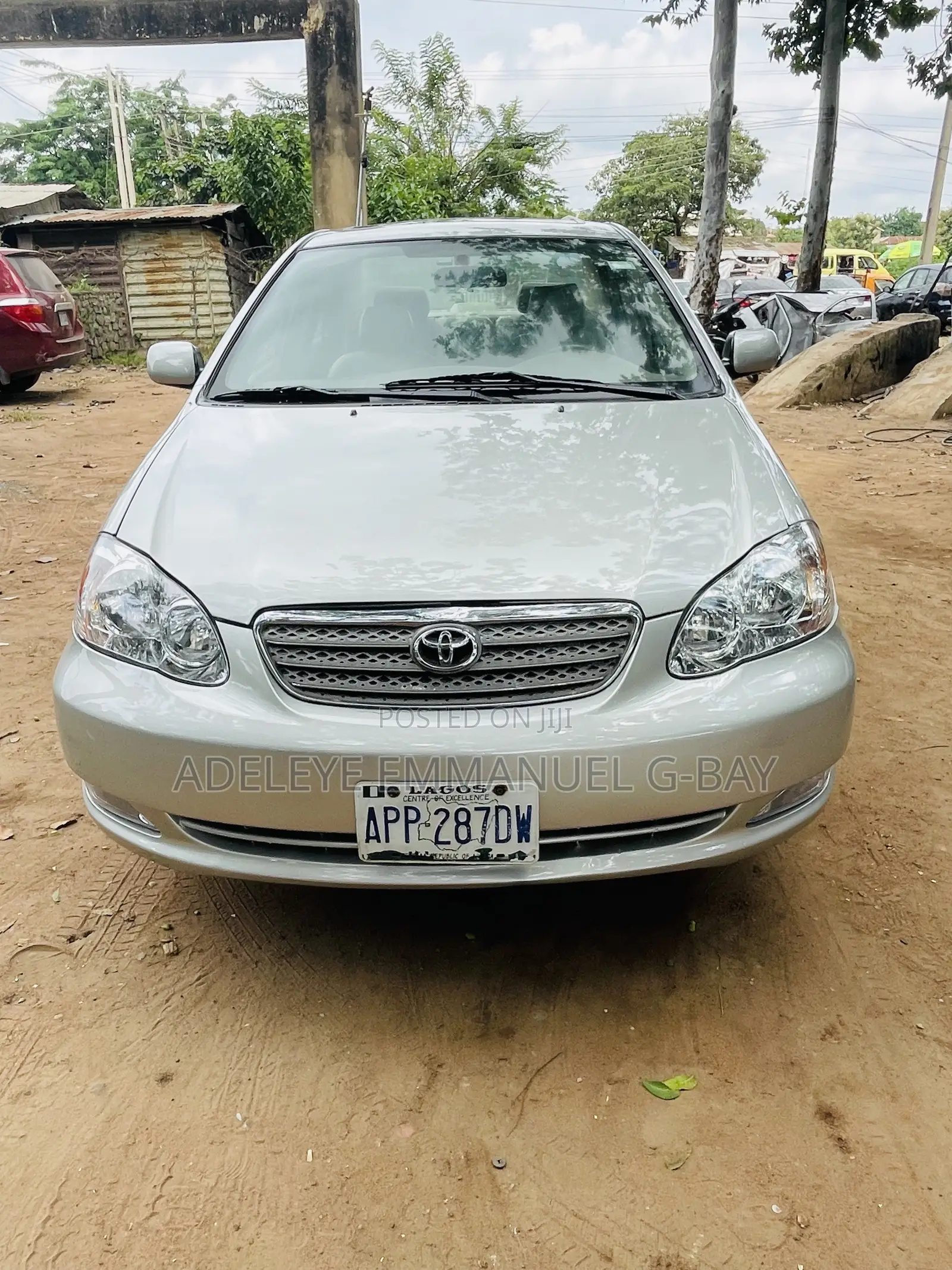 Toyota Corolla Sedan 2004 Silver