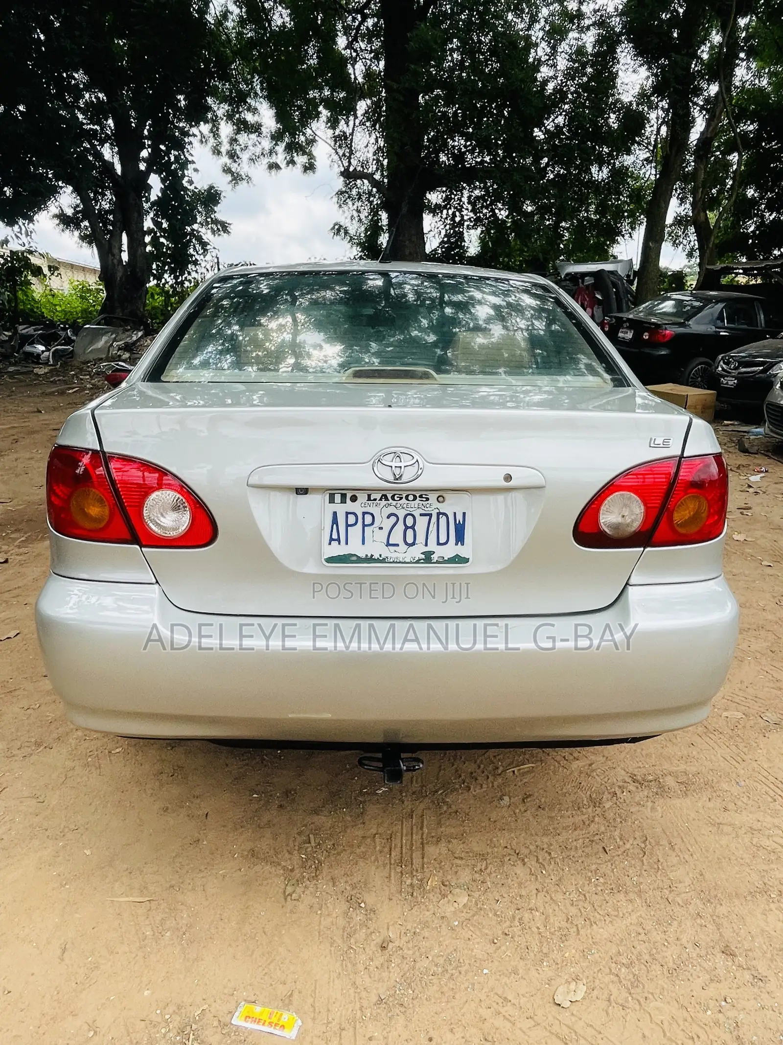 Toyota Corolla Sedan 2004 Silver