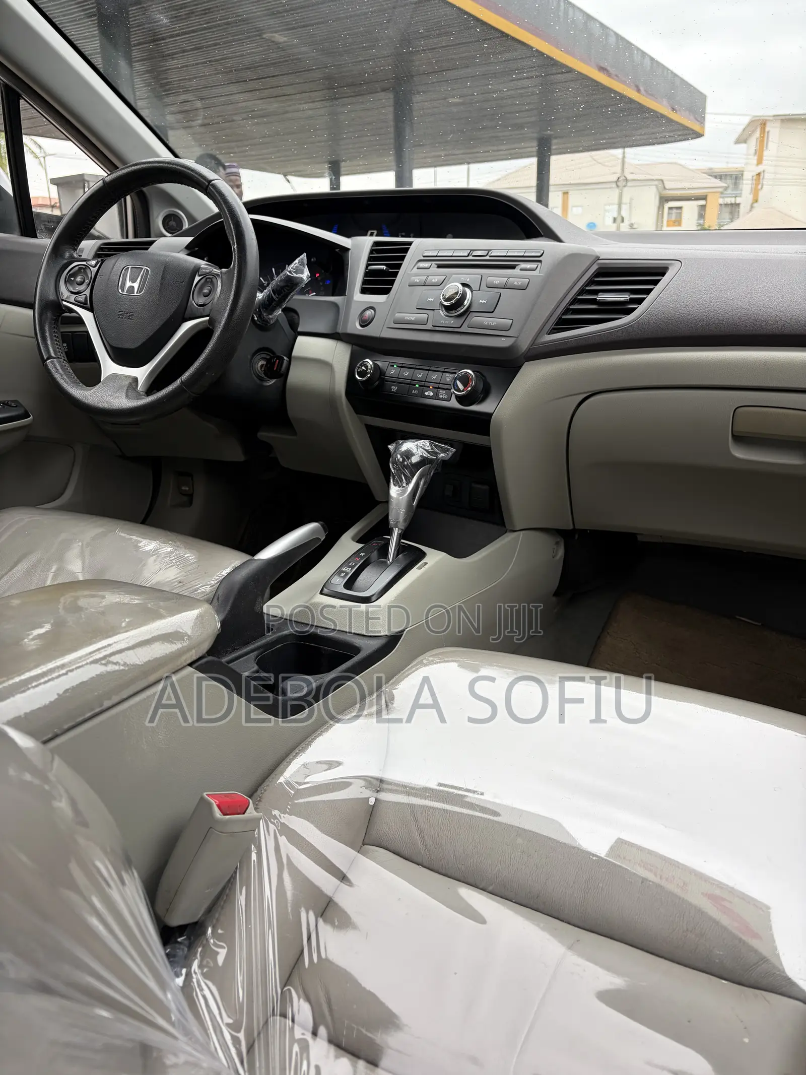 Honda Civic Sedan EX 2013 Silver