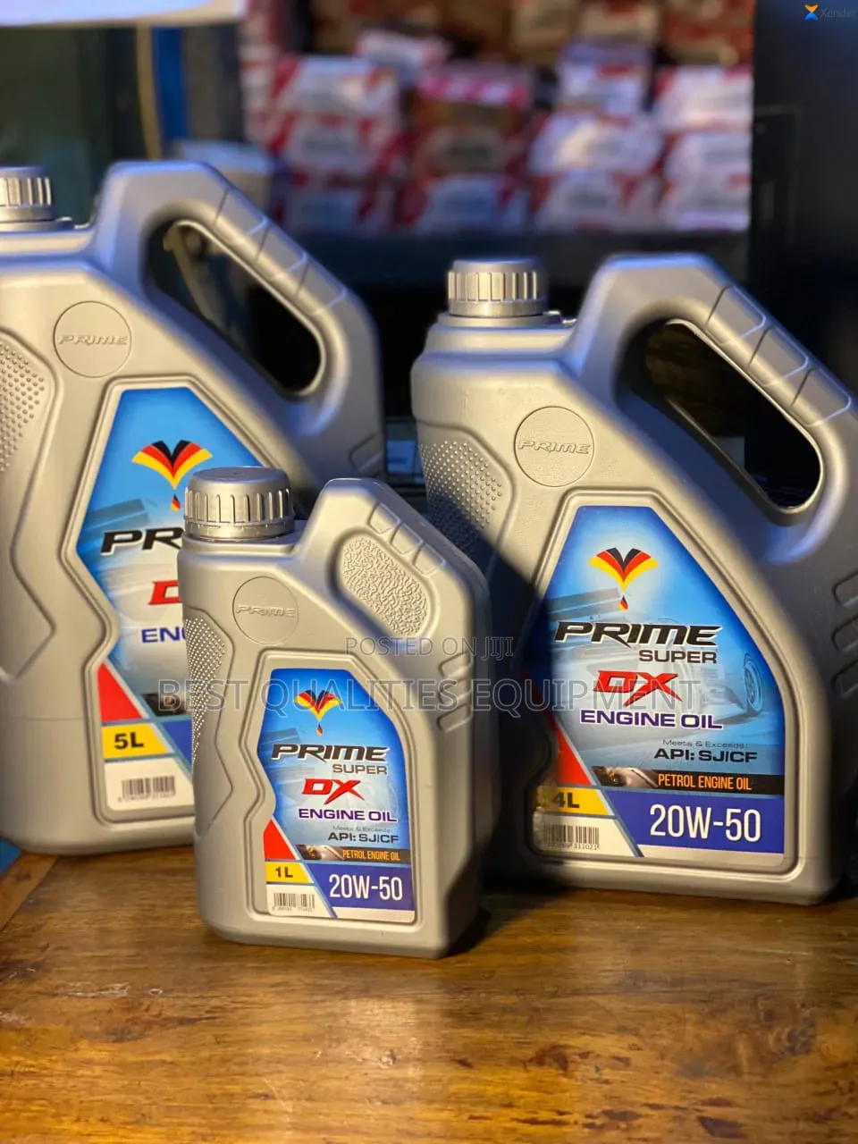 Prime Super Dx 20w - 50 Engine Oil {1l, 4l and 5l}