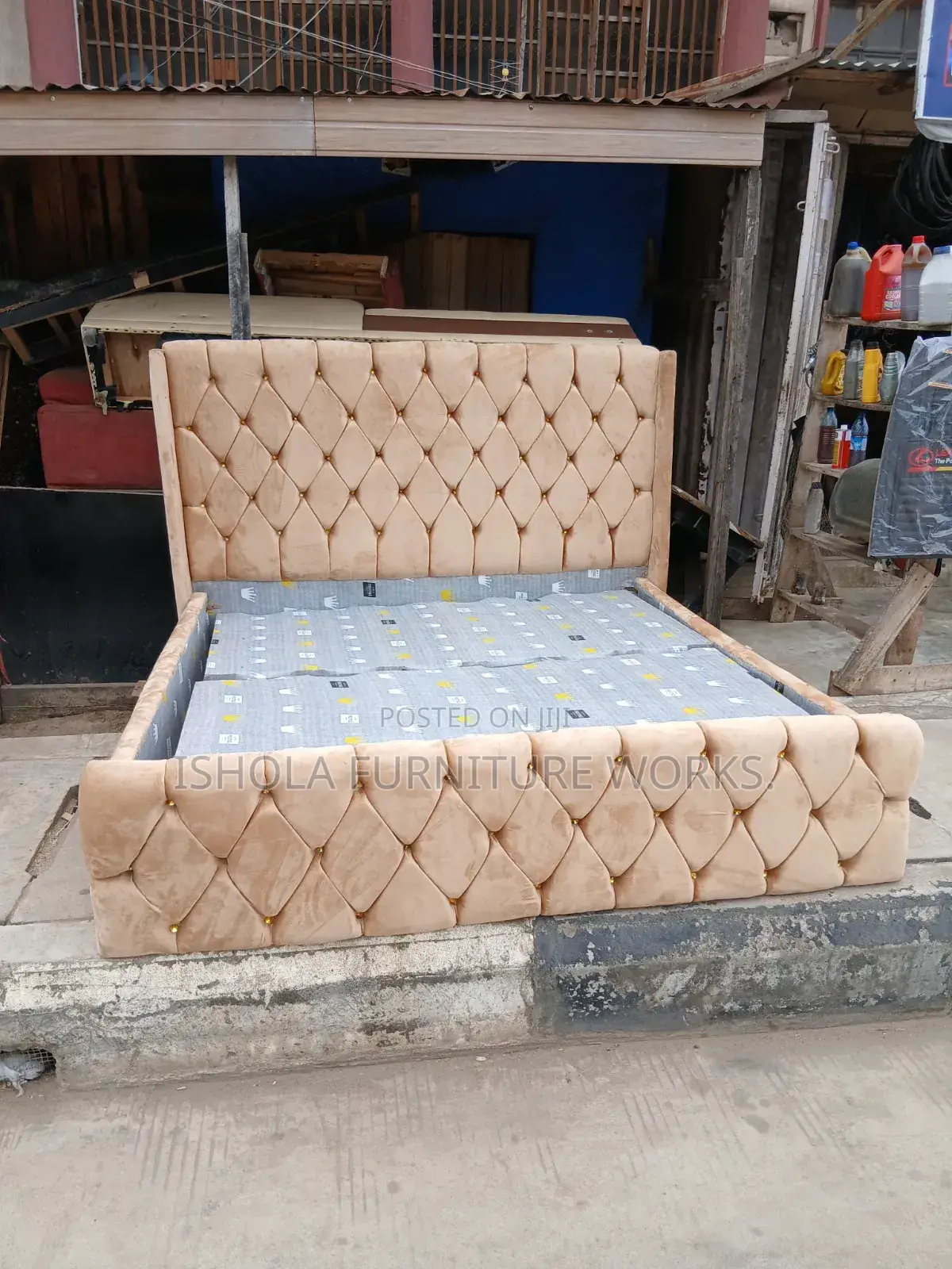 Standard 6 by 6 Bedframe.available for Sale on a the Spot.