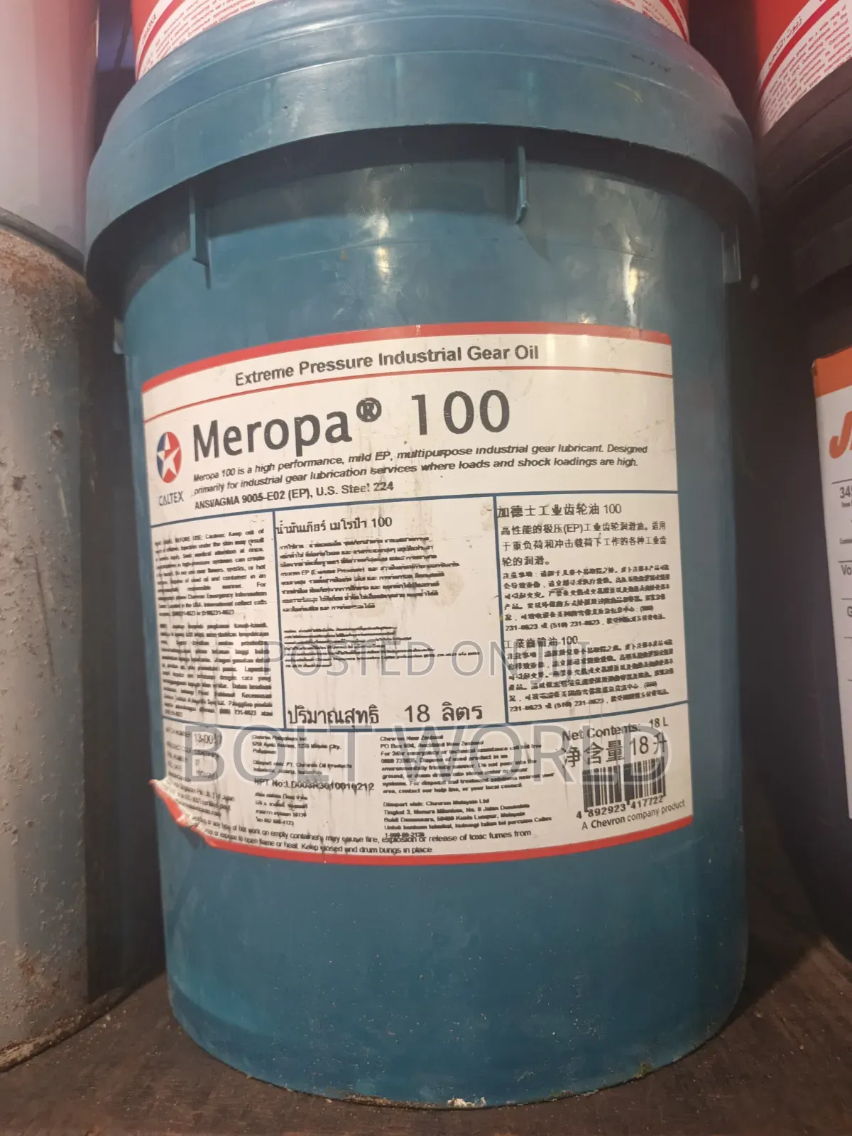 Caltex Meropa Vg 100 18kg