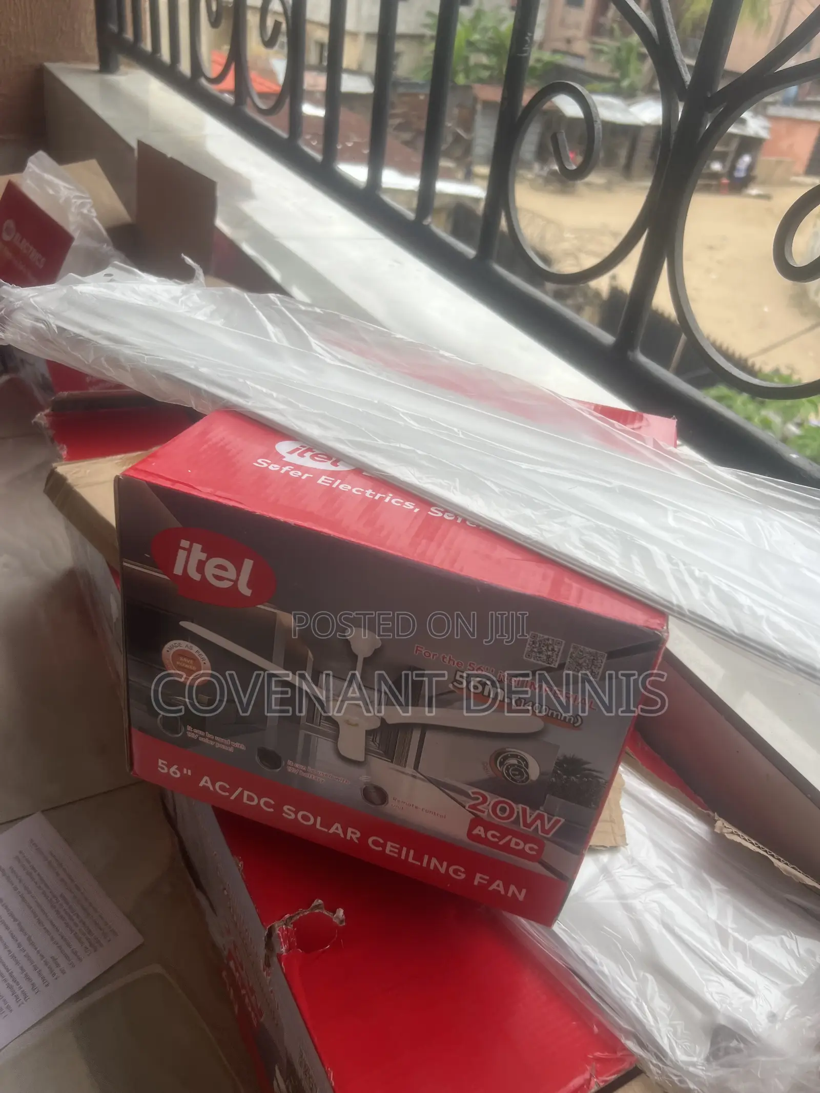 Itel 56 Inches AC/Dc Ceiling Fan