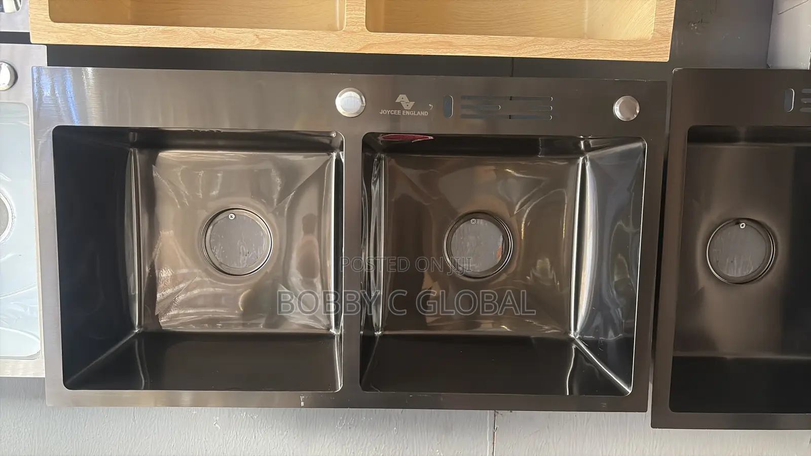 Joyce England Double Bowl Kitchen Sink