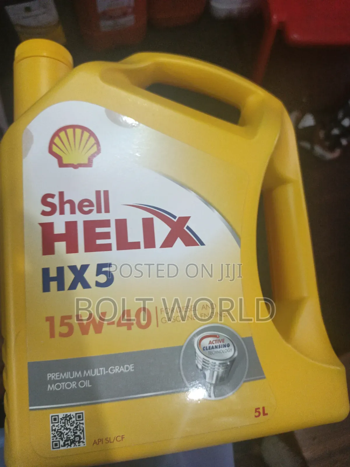 Shell Helix Hx5 15w-40 Premium Multi- Grade Motor Oil 4l