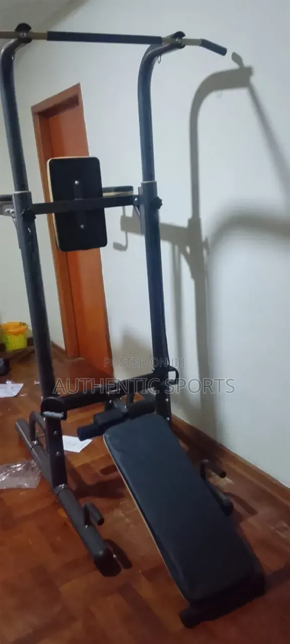 AMERICA FITNESS Pull Up Power Tower With Bench