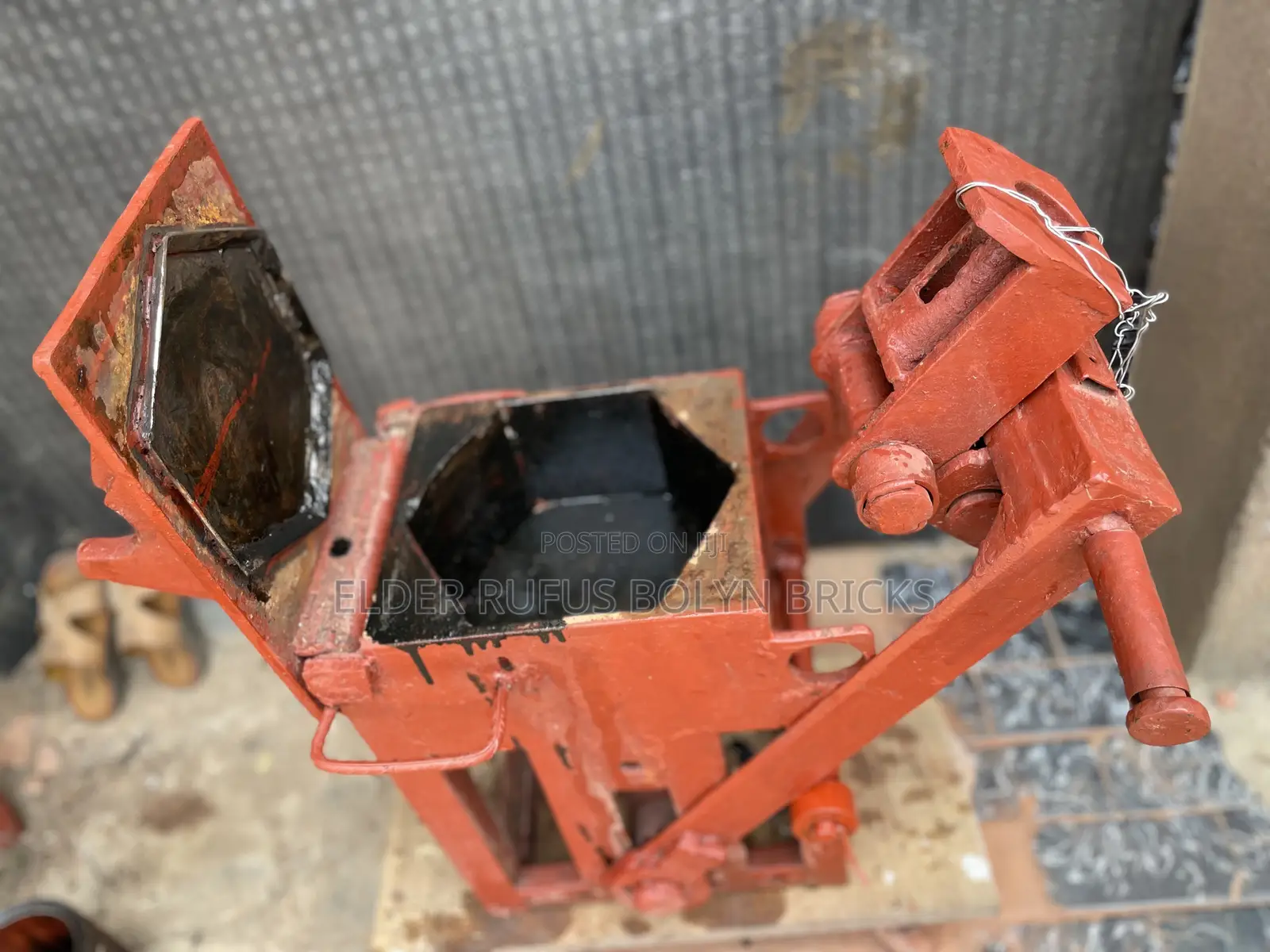 Single Hexa Floor Paving Brick Machine Press