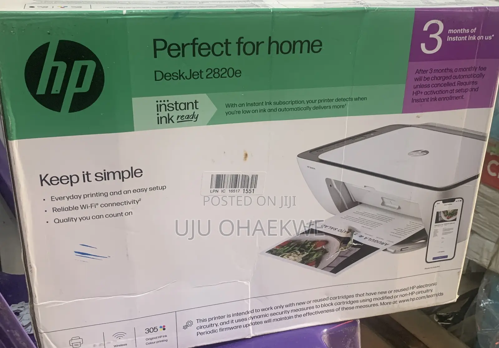 HP Deskject 2820